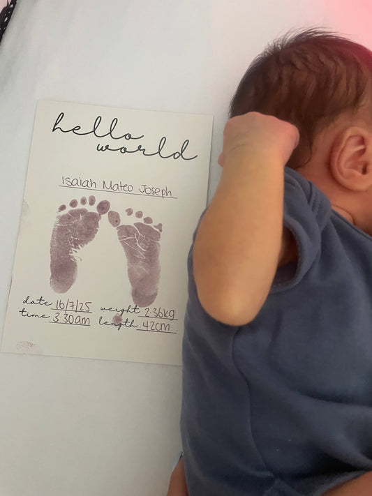 Little J Creations - Inkless Milestone Cards