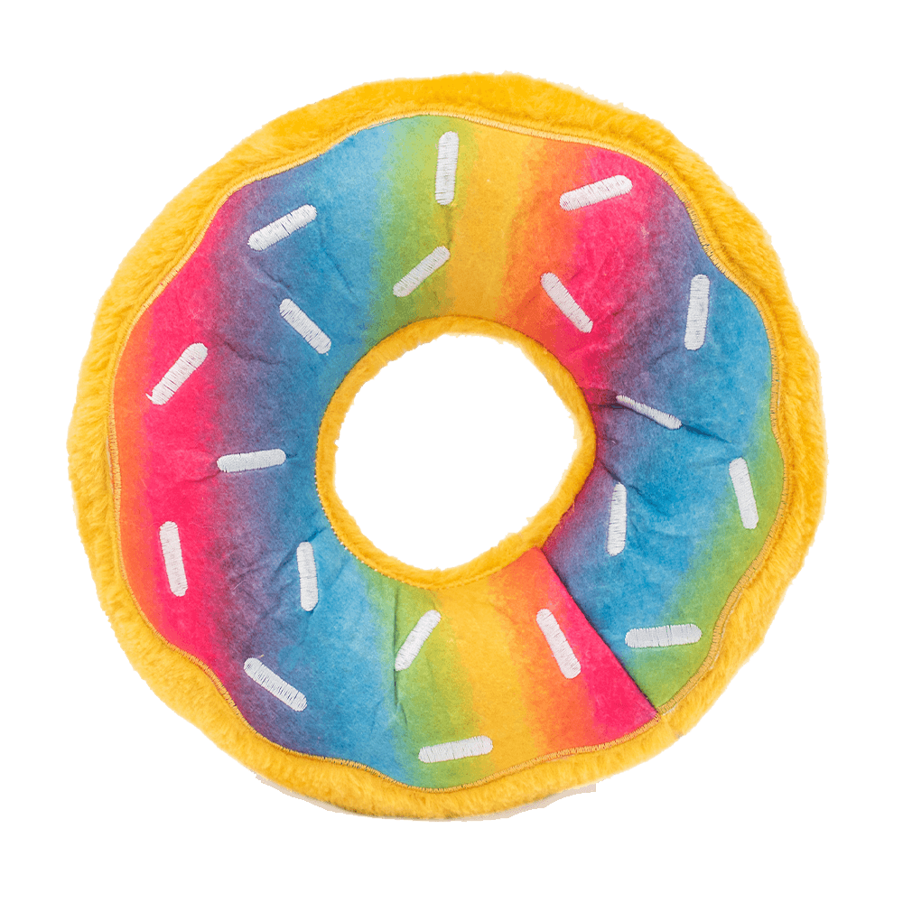 Zippy Paws Rainbow Donut