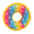 Zippy Paws Rainbow Donut